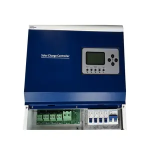 50A 75A 100A PWM pengatur beban matahari, 192V pengisi daya PV Regulator surya maksimum Input PV 350V