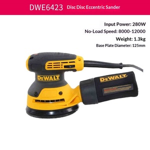 Meuleuse à disque à vitesse variable DWE6423 - Ponceuse excentrique domestique avec papier abrasif 220V 8000-12000 tr/min - Product Image 2