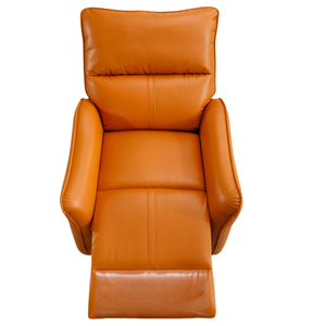 Sillón reclinable extensible de cuero sintético opcional eléctrico <span class=keywords><strong>Manual</strong></span> naranja Popular de estilo moderno para dormitorio - Product Image 5