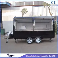 JX-FR350WW Prezzo All'ingrosso food trucks ristorazione mobile rimorchio rimorchio cibo rimorchio crepe mobile solare