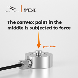 Capteur de <span class=keywords><strong>compression</strong></span> miniature tactile pour robot, type bouton, pour test de force, poids, gravité, pression, avec vis de fixation, capacités 1, 2, 5, 10 kg - Product Image 3