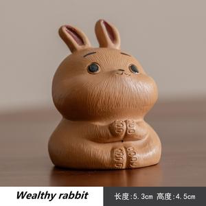 L'ingéniosité et le savoir-faire MSH sont des ornements de lapin Fortune vifs et vifs - Product Image 3