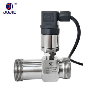 Medidor de fluxo de turbina de gasolina 4-20ma, medidor de fluxo de turbina líquida de combustível diesel ss304 - Product Image 2