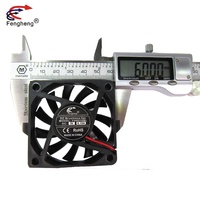 Fengheng 6010 60mm DC 24V Sans Brosse 2PIN DC Refroidisseur Ventilateur 60x60x10mm 6010 6cm Pour Ordinateur PC CPU Mini ventilateur De Refroidissement