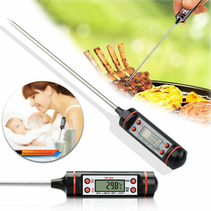 Termómetro Digital para carne, medidor de temperatura Digital para alimentos, cocina, sonda para parrilla, leche de búhos, aceite líquido, instrumento con Sensor de temperatura - Product Image 5