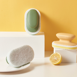 MONR di alta qualità spugna di lavaggio con manico in plastica per uso cucina spugne ad alta assorbenza per il lavaggio dei piatti - Product Image 3