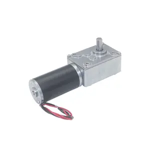 CE y RoHS dc motor caja de engranajes de energía DC 12-24V máx. 70kg cm par reductor gusano engranaje Motor reductor de motor de bicicleta eléctrica