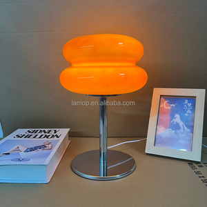 <span class=keywords><strong>Lampada</strong></span> da Tavolo Creativa a Forma di Hamburger Stile Vintage Bauhaus per Camera da Letto, Studio e Illuminazione d'Ambiente - Product Image 6