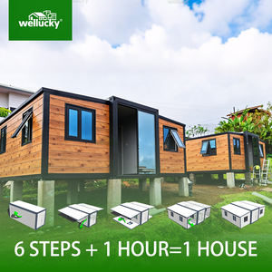 Maison conteneur extensible 20ft 30ft 40ft, <span class=keywords><strong>vente</strong></span> directe usine, maison modulaire portable pour bureau, dortoir, maison mobile - Product Image 3