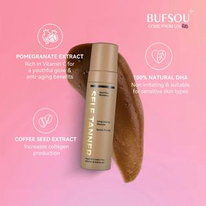 OEM Trendy Attraktive Hautfarbe Körper Tanner DHA Kollagen Dark <span class=keywords><strong>Tan</strong></span> Antioxidans Jugend Glowth Vegan Nourish Self Tanner - Product Image 4