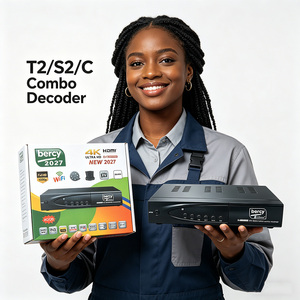 DVB-T2 S2 COMBO Satellite Terrestrial Receiver Metal <b>Box</b> Single IR Sensor Full HD FTA <b>Set</b> <b>Top</b> <b>Box</b> For Africa - Product Image 6