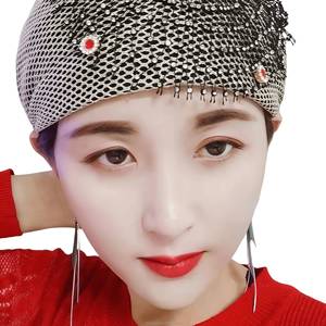 Wholesale YASEEN Women's Long-Tail Acrylic Headscarf <b>Hat</b>, Multi-Color Headscarf, Islamic Breathable, Suitable for All Seasons - Product Image 5