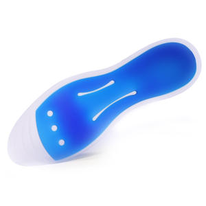 Solette Sportive in Gel Liquido Massaggiante Glicerina+TPU Tagliabili Comfort Nero+Blu Lavabili Durevoli Morbide per Massaggio Piedi - Product Image 4