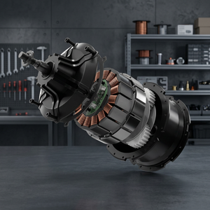 Moteur F8 8000W, état neuf, aimant permanent synchrone, 8000 tr/min - Product Image 3