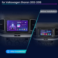 Autoradio Junsun avec Carplay et Android Auto pour Volkswagen VW Sharan SEAT Alhambra 7N 2012-2018, lecteur DVD de voiture, unité principale, livraison rapide depuis l'UE
