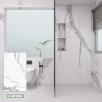 Panneau mural en PVC ignifuge 3D effet marbre de haute qualité, facile à installer, imperméable, pour la décoration de la maison et des hôtels
