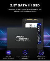 SSD SATA III 6Gb/s 2.5 inci 1TB untuk Desktop dengan Cangkang Aluminium Alloy - Harga Grosir