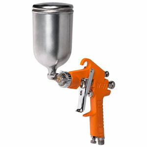 <span class=keywords><strong>Pistolet</strong></span> de <span class=keywords><strong>peinture</strong></span> économique W71 W71G 1,5 mm 71, haute pression, avec buse de 1,5 mm et godet métallique latéral de 400 ml - Product Image 2