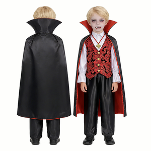 Disfraz <span class=keywords><strong>de</strong></span> Vampiro Gótico para Juegos <span class=keywords><strong>de</strong></span> Rol y Cosplay, Conjunto <span class=keywords><strong>de</strong></span> Lujo para Fiestas <span class=keywords><strong>de</strong></span> Halloween, Carnaval y Cosplay - Product Image 3