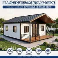 Maison conteneur préfabriquée de haute qualité, étanche, 20 pieds, 30 pieds, 40 pieds, 2, 3 ou 4 chambres, extensible