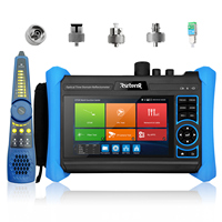 Testeur de fibre optique OTDR Rsrteng RSO-6800 1310/1550nm 34/32dB 150km avec fonctions Vent Map, LS, OLS, OPM/VLS et traqueur de câbles 8K pour test de réseau