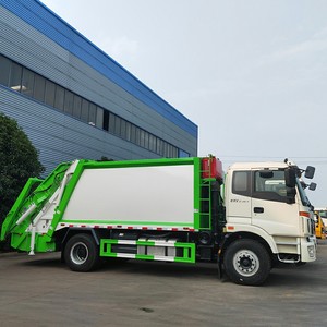Camión de Gestión de Residuos Foton 4X2 de 12 CBM con Carga Trasera y Compresión - Product Image 4