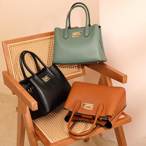 Borsa da <span class=keywords><strong>donna</strong></span> primo strato in pelle bovina nuova atmosfera alla moda borsa a tracolla in pelle borsa madre di mezza età di grande capacità - Product Image 2