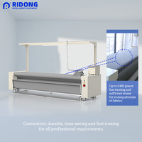 Table de repassage à vapeur multifonctionnelle en acier inoxydable Ridong, moteur PLC 3000W, haute pression 380V, garantie 1 an, prix usine