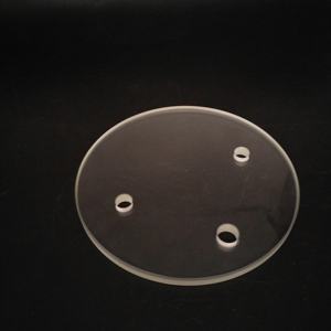 カスタマイズされたSGCC丸型優れた耐薬品性<span class=keywords><strong>3.3</strong></span>/4.0高ホウケイ酸ガラス観察窓用シート（工業用観察窓向け） - Product Image 3