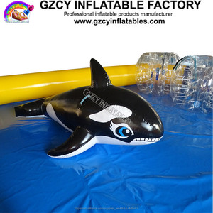 China alta calidad loco divertido inflable flotante agua juguetes divertidos inflables Banana <span class=keywords><strong>Boat</strong></span> en venta - Product Image 3