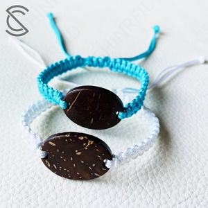 고품질 코코넛 껍질 <span class=keywords><strong>NFC</strong></span> 손목밴드 멀티칩 Ntag213 <span class=keywords><strong>RFID</strong></span> 13.56MHz 친환경 방수 조절 가능 출입 통제 - Product Image 1