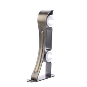 <span class=keywords><strong>Support</strong></span> de <span class=keywords><strong>tringle</strong></span> à <span class=keywords><strong>rideau</strong></span> décoratif en métal, 28mm, simple, double, solide, bon marché - Product Image 1