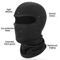 WEST BIKING Masque Intégral Personnalisé d'Été pour Vélo, Casque de Moto, Doublure Respirante, Protection Solaire, Balaclava Élastique pour Vélo