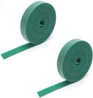Ruban auto-adhésif double face écologique en nylon pour le rangement des câbles, avec fermeture auto-agrippante pour la gestion des fils