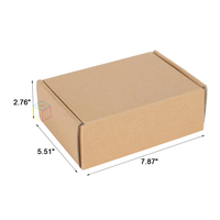Boîtes rigides écologiques personnalisées de couleur beige pour l'emballage d'expédition de vêtements pour bébés avec forme d'avion et logo