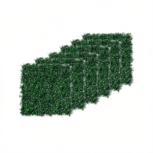 Gazon artificiel Milan 19,75 x 19,75, toucher doux, aménagement paysager extérieur, plante synthétique - Product Image 1