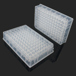 จานไมโครเพลท Yongyue Medical Deep Well ขนาด 1.2 มล. 96 หลุม แบบสี่เหลี่ยม U Bottom สำหรับฆ่าเชื้อในห้องปฏิบัติการ - Product Image 2