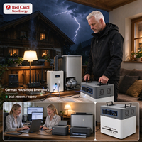 Station d'urgence UPS activée, onduleur MPPT à onde sinusoïdale pure, charge solaire, batterie LiFePO4 - Mobile, grande capacité, portable