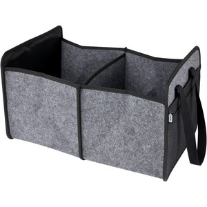 Organizer per Sedile Posteriore Auto in Feltro Riciclato Certificato GRS, Soluzione di Stoccaggio Pieghevole Modello 120664-1 - Product Image 1