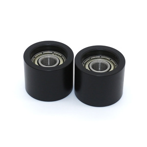 MTZC Riemens cheibe 696ZZ Flach rolle Zwei Lager beschichtet mit Kunststoff und Gummi Hoch tragende Schiebetür Schiebe schienen rad - Product Image 6