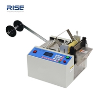 Máquina Cortadora de Rollos de Película Termoencogible Pequeña RS-160g, Máquina Cortadora de Película de PVC/Batería/Plástico/PET