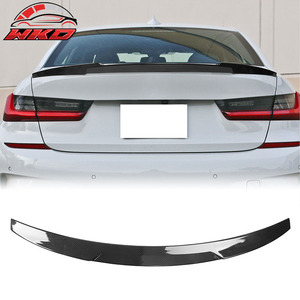 Alerón Trasero Estilo M4 con Acabado de Fibra de Carbono para BMW Serie 3 G20 G80 M3 19-26 - Product Image 1