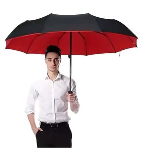 Paraguas Recto Automático, Resistente al Viento y a la Lluvia, con Logotipo Personalizado al por Mayor, Moderno, para Hombres y Mujeres, para Uso en el Sol y Golf, Nailon 190T - Product Image 1