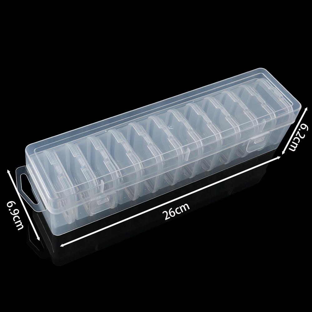 Boîte en plastique PP (env.6,9*26 cm)