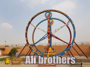Divertissement incroyable, plein air, parc d'attractions, Gyroscope humain, grand anneau, voiture à vendre - Product Image 4