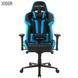 Judor ayarlanabilir kol dayama PC yarış oyun sandalyesi Scorpion oyun ayak dayayacaklı sandalye