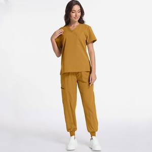 Uniforme <span class=keywords><strong>de</strong></span> <span class=keywords><strong>Enfermera</strong></span> Nuevo 2026, Uniforme Médico Quirúrgico Suave y Transpirable, Conjunto <span class=keywords><strong>de</strong></span> Uniformes con Logotipo Personalizado, <span class=keywords><strong>Bata</strong></span> Médica Quirúrgica Multicolor - Product Image 4