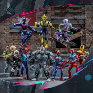 Blokees Marvel Spider-Man All-Stars Edition Wave 6 Spider-Verse Modèles à assembler authentiques Jouet de construction en blocs BlindBox - Product Image 6