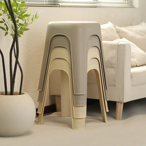 Pearl River Commercial Grade Stackable Plastic <b>Stool</b> Solid <b>Back</b> Non-Foldable Modern Design for Commercial Use - Product Image 5