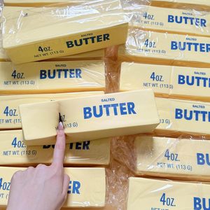 Giocattolo Squishy Gigante Kawaii in PU, Morbido e a Lenta Risalita, a Forma di Burro, Riso, Mochi, Taba al Forno, Antistress per Bambini - Product Image 3